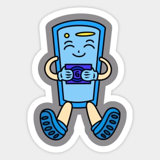 Cartoon gamer Sticker